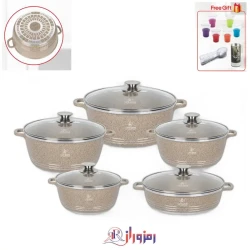 سرویس قابلمه 18 پارچه لایف اسمایل LIFEP17